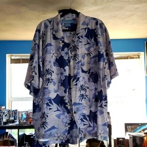 Bermuda Bay tropical button down shirt
